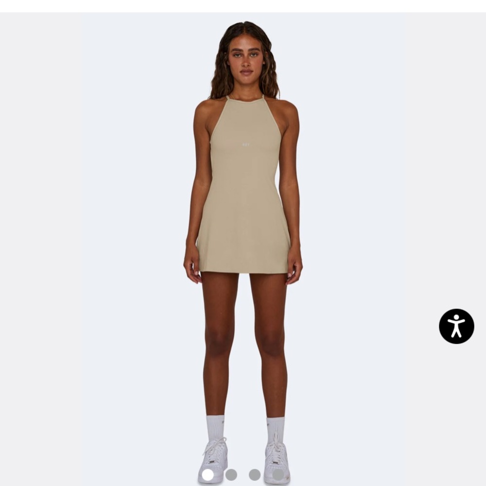 Set Active: Sportbody dress in Macadamia